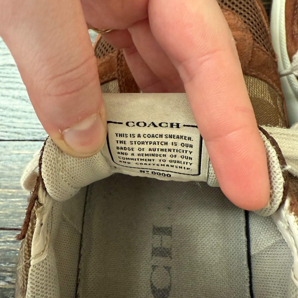 Men's Brown Sneakers - Picture 5 of 6